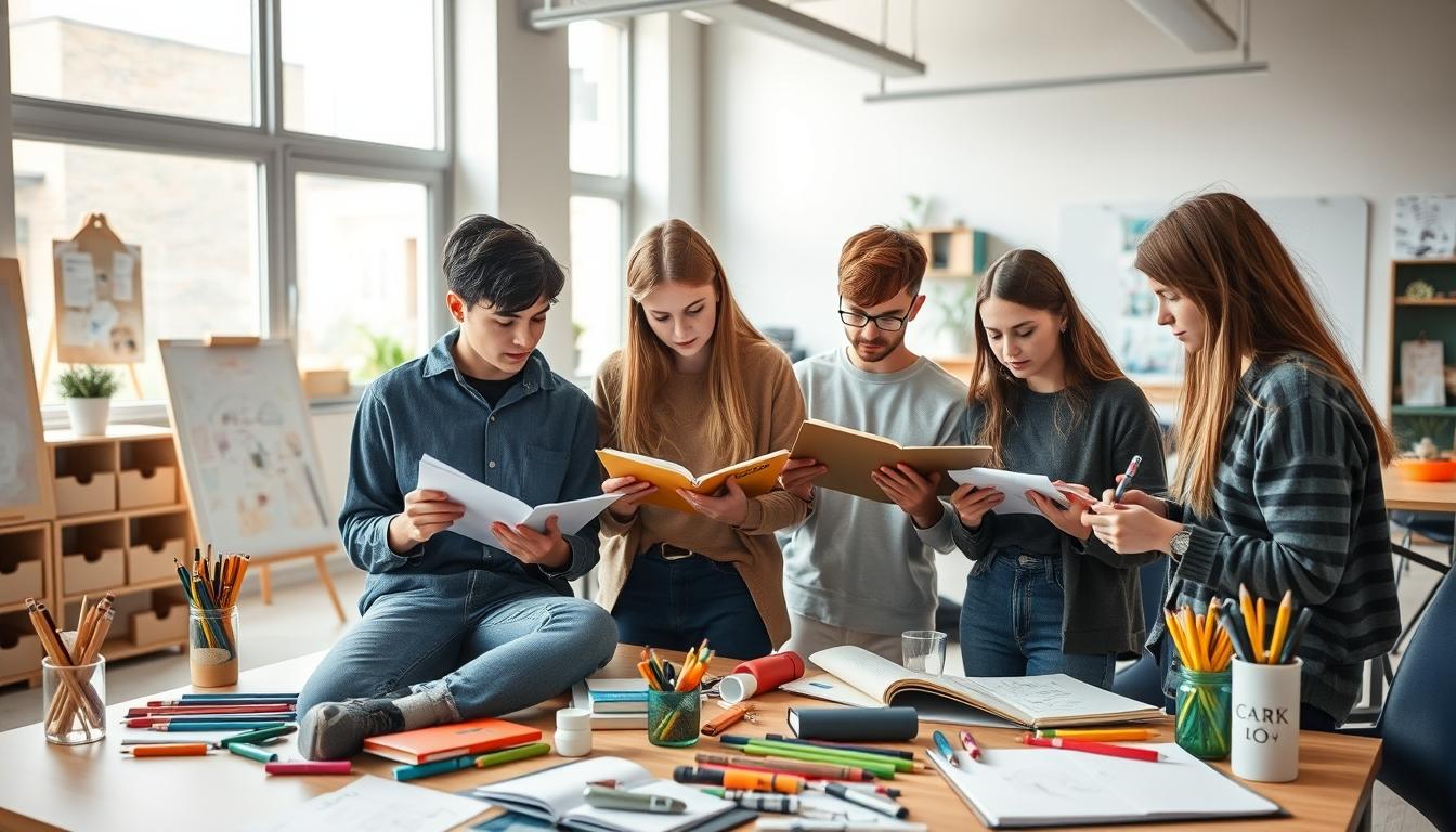 University campus and academic environment in Madrid